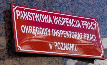 Państwowa Inspekcja Pracy szyld