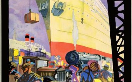 Plakat „Gdynia” jest symbolem sukcesów odrodzonej Polski