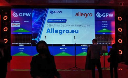 Debiut Allegro podkręca emocje na GPW