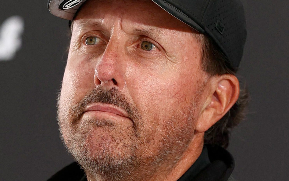 Phil Mickelson jest twarzą saudyjskiego projektu