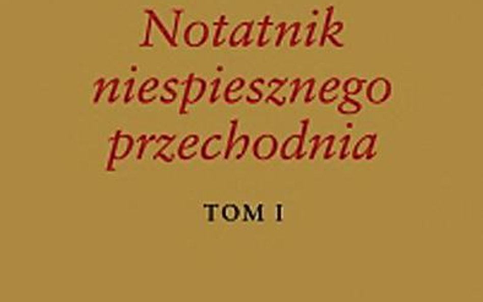 Notatnik niespiesznego przechodnia, Jerzy Stempowski, Więź, 2012