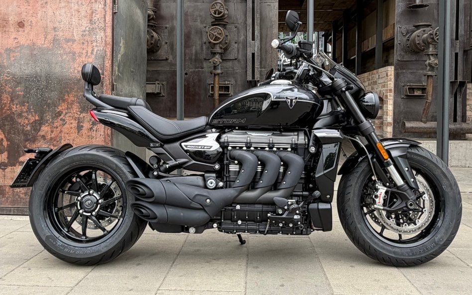 Triumph Rocket III prawdziwa gwiazda wśród motocykli