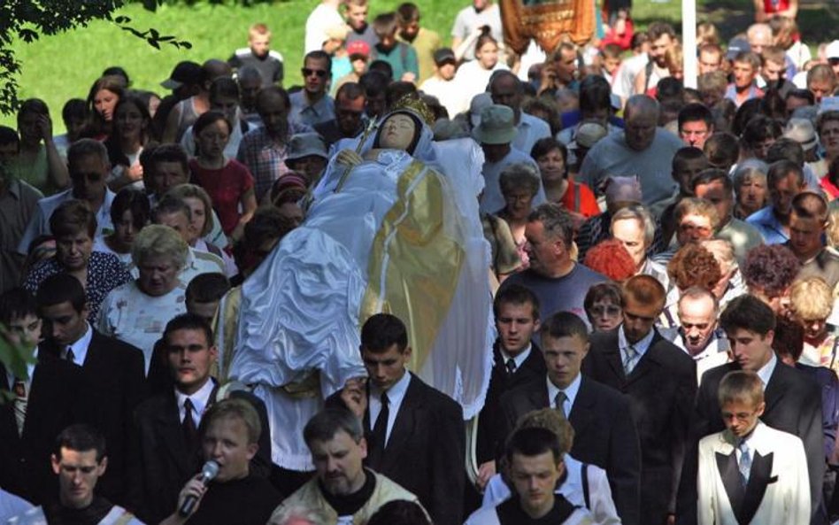 Podkarpacie to region, którego mieszkańcy dużą wagę przywiązują do wartości religijnych. Na zdjęciu 