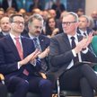 Premier Mateusz Morawiecki oraz Bogusław Chrabota, redaktor naczelny dziennika "Rzeczpospolita".