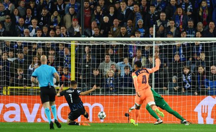 Liga Mistrzów. Festiwal zwrotów akcji w meczu Barcelony w Brugii