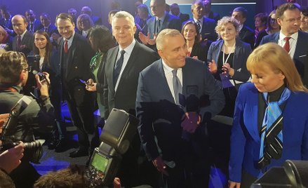 Sikorski i Bieńkowska na Radzie Krajowej PO