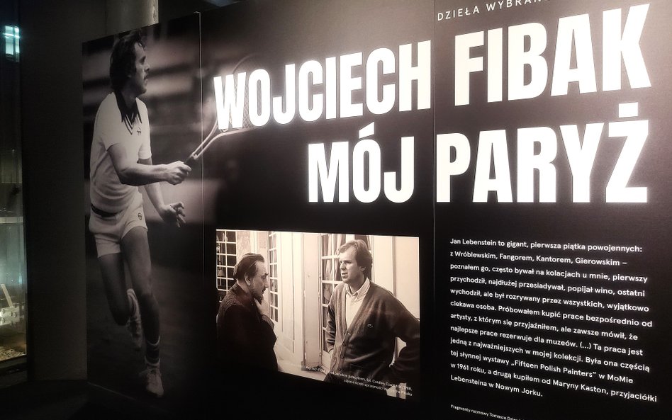 Na wystawie „Mój Paryż. Dzieła wybrane z kolekcji Wojciecha Fibaka"