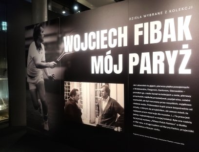 Na wystawie „Mój Paryż. Dzieła wybrane z kolekcji Wojciecha Fibaka"