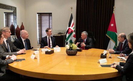 Król Jordanii do zięcia Trumpa: Nie będzie pokoju bez Palestyny