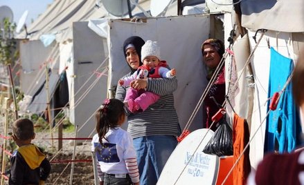 Obóz dla syryjskich uchodźców w Turcji