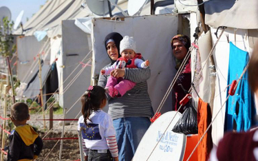 Obóz dla syryjskich uchodźców w Turcji