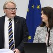 Minister spraw zagranicznych Szwecji Ann Linde i minister obrony Peter Hultqvist
