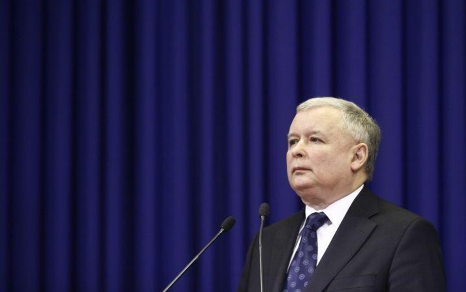 Prezes PiS Jarosław Kaczyński