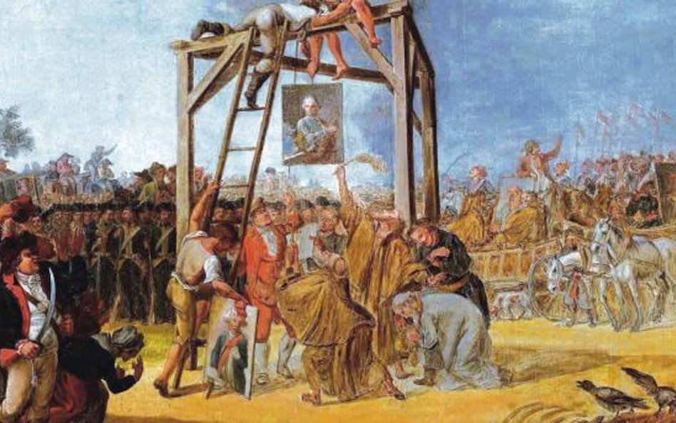 Jean-Pierre Norblin, „Wieszanie zdrajców” (1794 r.)