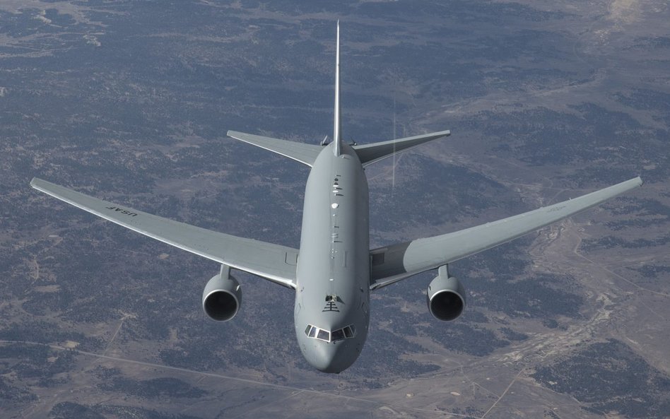 Samolot tankowania powietrznego Boeing KC-46A Pegasus. Fot./USAF.