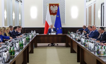 Posiedzenie rządu w KPRM w Warszawie