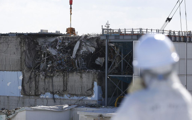 Zniszczony reaktor elektrowni Fukushima1