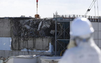 Zniszczony reaktor elektrowni Fukushima1