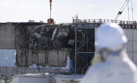 Zniszczony reaktor elektrowni Fukushima1