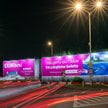 Reklamy Eximu tours stanęły między innymi na ulicach polskich miast