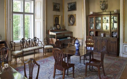 Pałac w Nieborowie, gabinet zielony