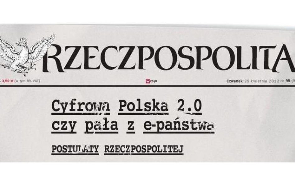 Cyfrowa Polska 2.0 czy pała z e-państwa. Postulaty Rzeczpospolitej