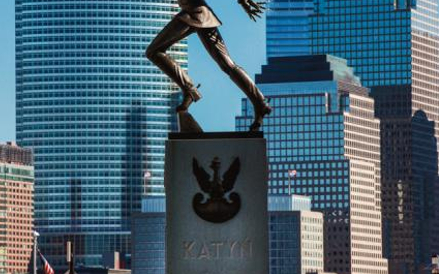 Pierwszy „pomnik katyński” na otwartej przestrzeni stanął w Stanach Zjednoczonych w roku 1991 – i dz