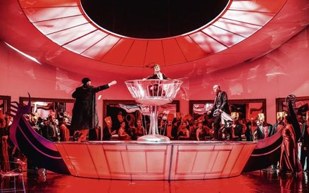 Jacques Offenbach, „Opowieści Hoffmanna”, scena zbiorowa; reżyseria Michał Znaniecki, 8 i 10 paździe