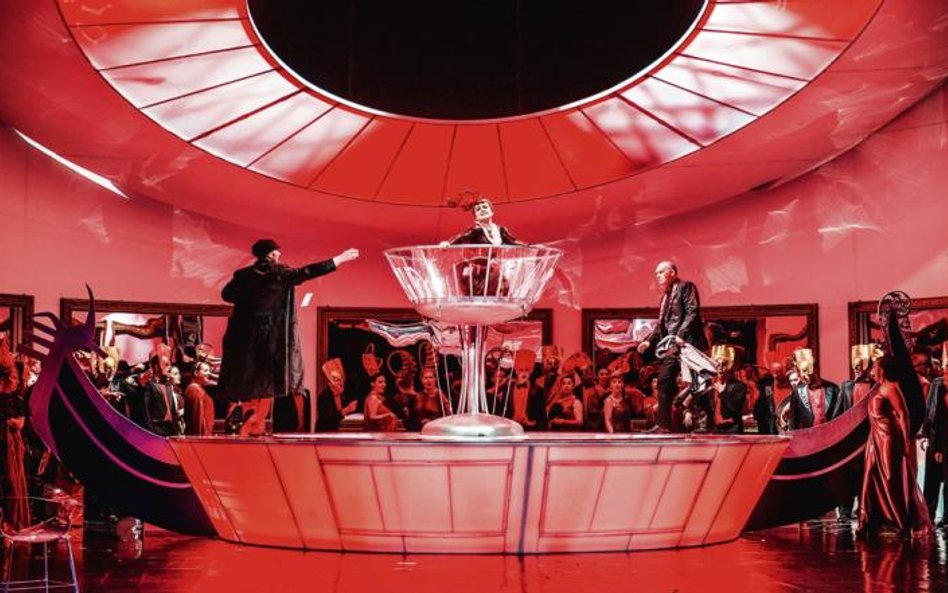 Jacques Offenbach, „Opowieści Hoffmanna”, scena zbiorowa; reżyseria Michał Znaniecki, 8 i 10 paździe