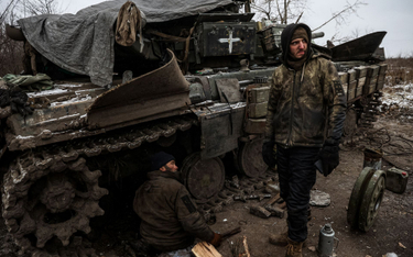 Ukraińscy żołnierze w rejonie Kreminnej