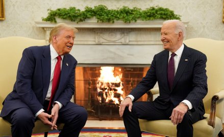 Spotkanie Joe Bidena i Donalda Trumpa w Białym Domu