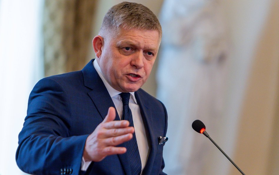 Premier Słowacji Robert Fico