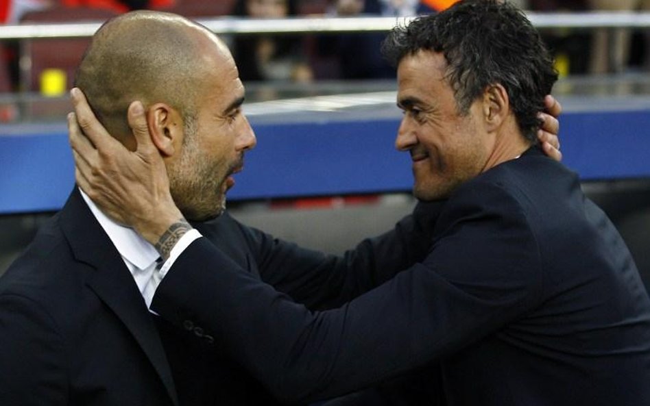 Luis Enrique ściga Guardiolę