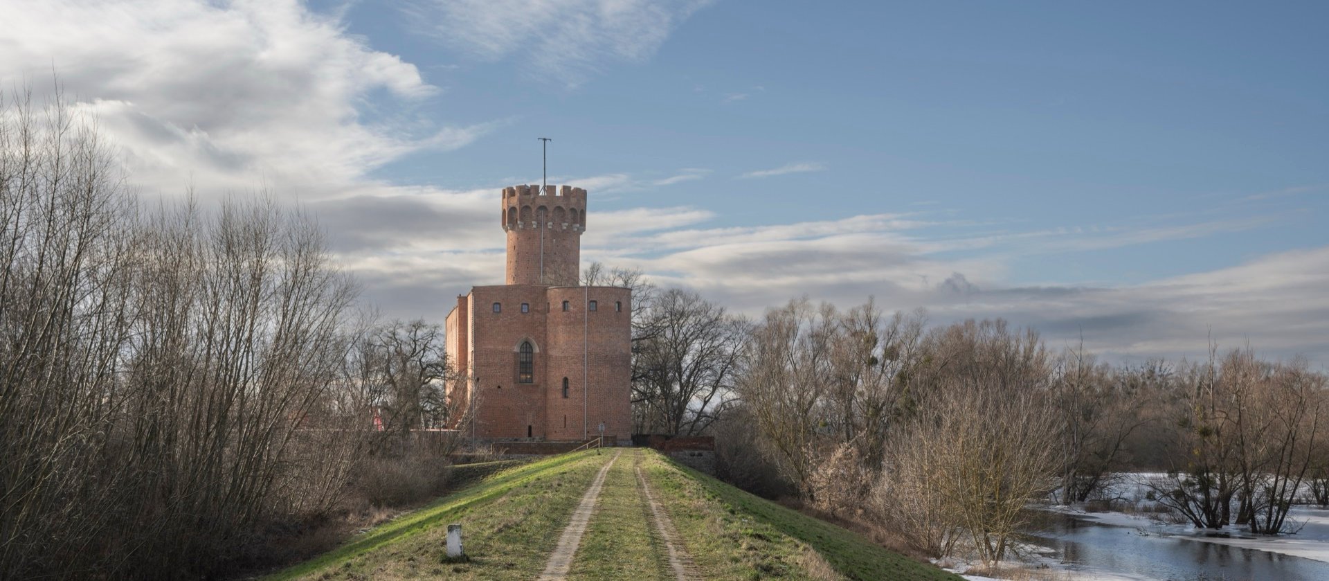 Zamek Krzyżacki w Świeciu z masterplanem. Twierdza jako część układanki