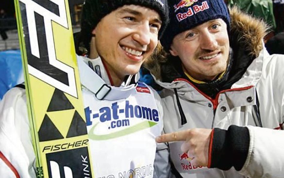 Adam Małysz wskazuje palcem następcę – Kamila Stocha