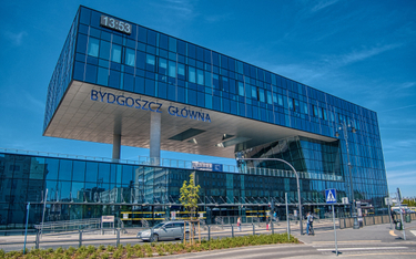 Nowoczesny dworzec kolejowy w Bydgoszczy jest nowym symbolem miasta