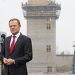 Premier Donald Tusk podczas wizyty w Tychach