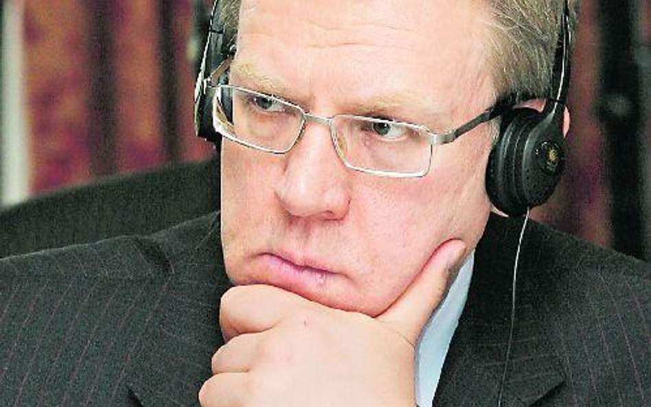 Aleksiej Kudrin, minister finansów Rosji, przyznaje coraz częściej, że gospodarka jego kraju pogrąży