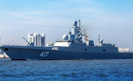 Rosyjska fregata „Admirał Gorszkow”. Fot. Shutterstock