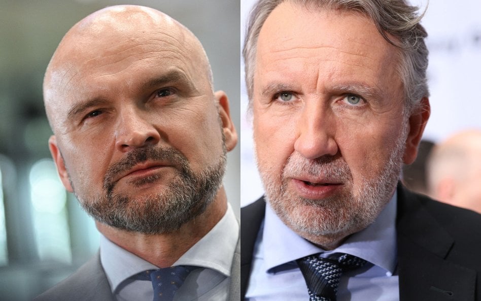 Twórca InPostu Rafał Brzoska (z lewej) zainwestuje w Synthos Green Energy, spółkę Michała Sołowowa