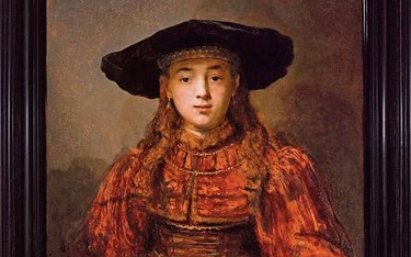 „Dziewczyna w ramie obrazu” Rembrandta, zwana też „Żydowską narzeczoną”