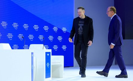 Trump, Zełenski, Merz i Musk nadawali ton rozmowom w Davos
