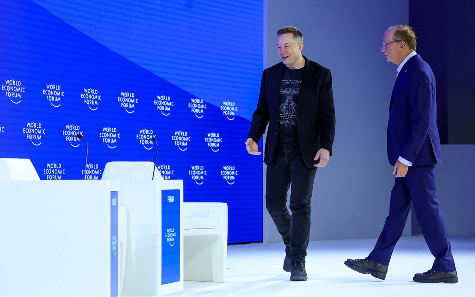 Trump, Zełenski, Merz i Musk nadawali ton rozmowom w Davos