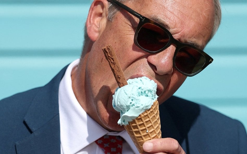 W brytyjskich sondażach króluje Reform UK faktycznego autora brexitu, Nigela Farage'a (na zdjęciu).
