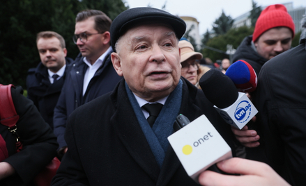 Prezes PiS Jarosław Kaczyński