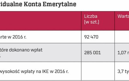 Rekordowe wpłaty na IKE