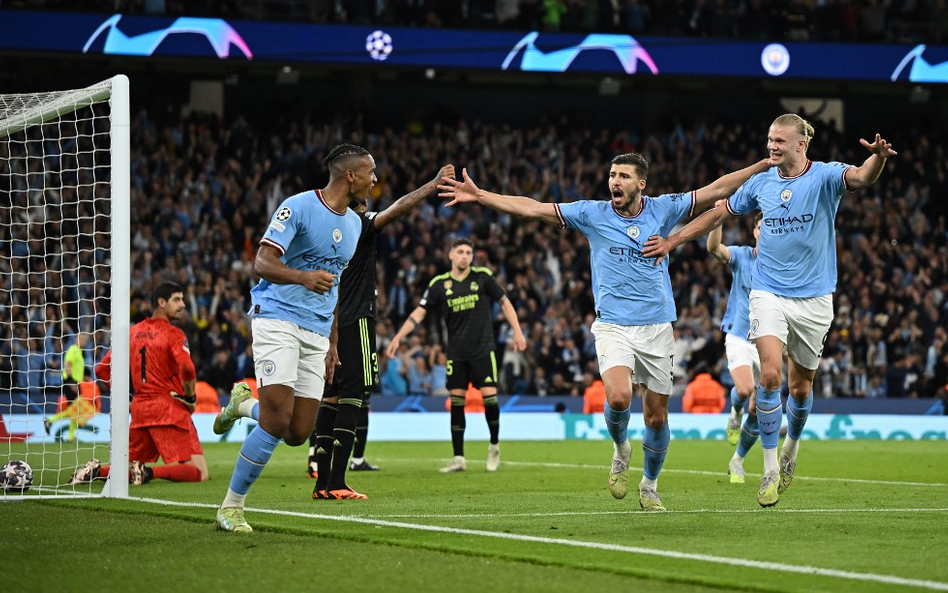 Liga Mistrzów. Real na deskach, popis Manchesteru City