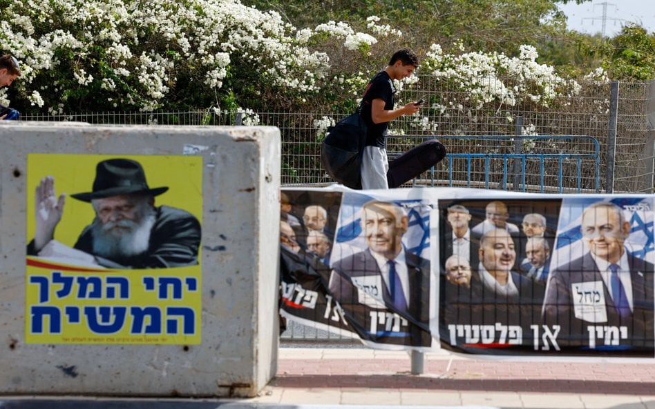 W Izraelu trwa kampania wyborcza. Na zdjęciu: plakaty w mieście Sderot