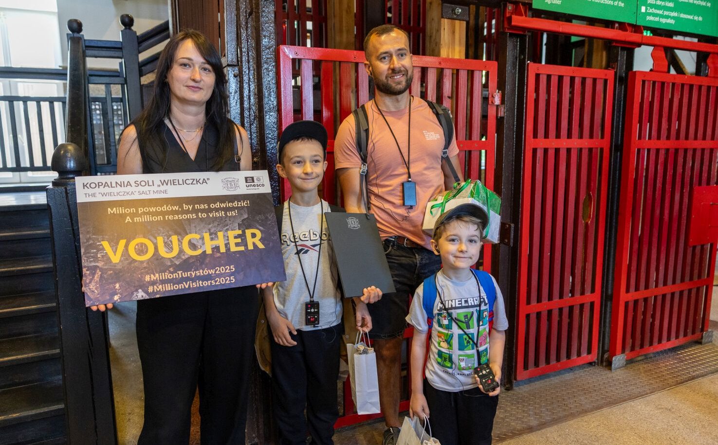Wieliczka powitała milionowego gościa. Dwa tygodnie wcześniej niż w zeszłym roku