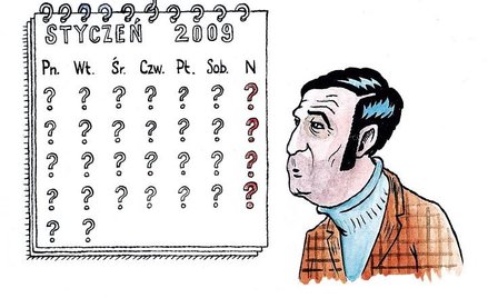 Z niepewnością w nowy rok